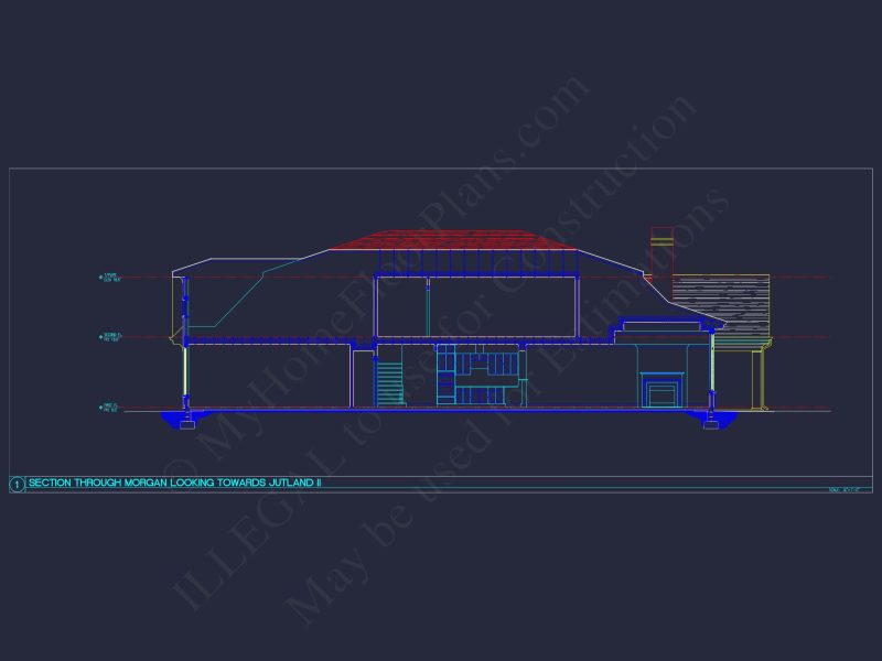 Modern Duplex house Plan with Detailed Blueprint & CAD Designs