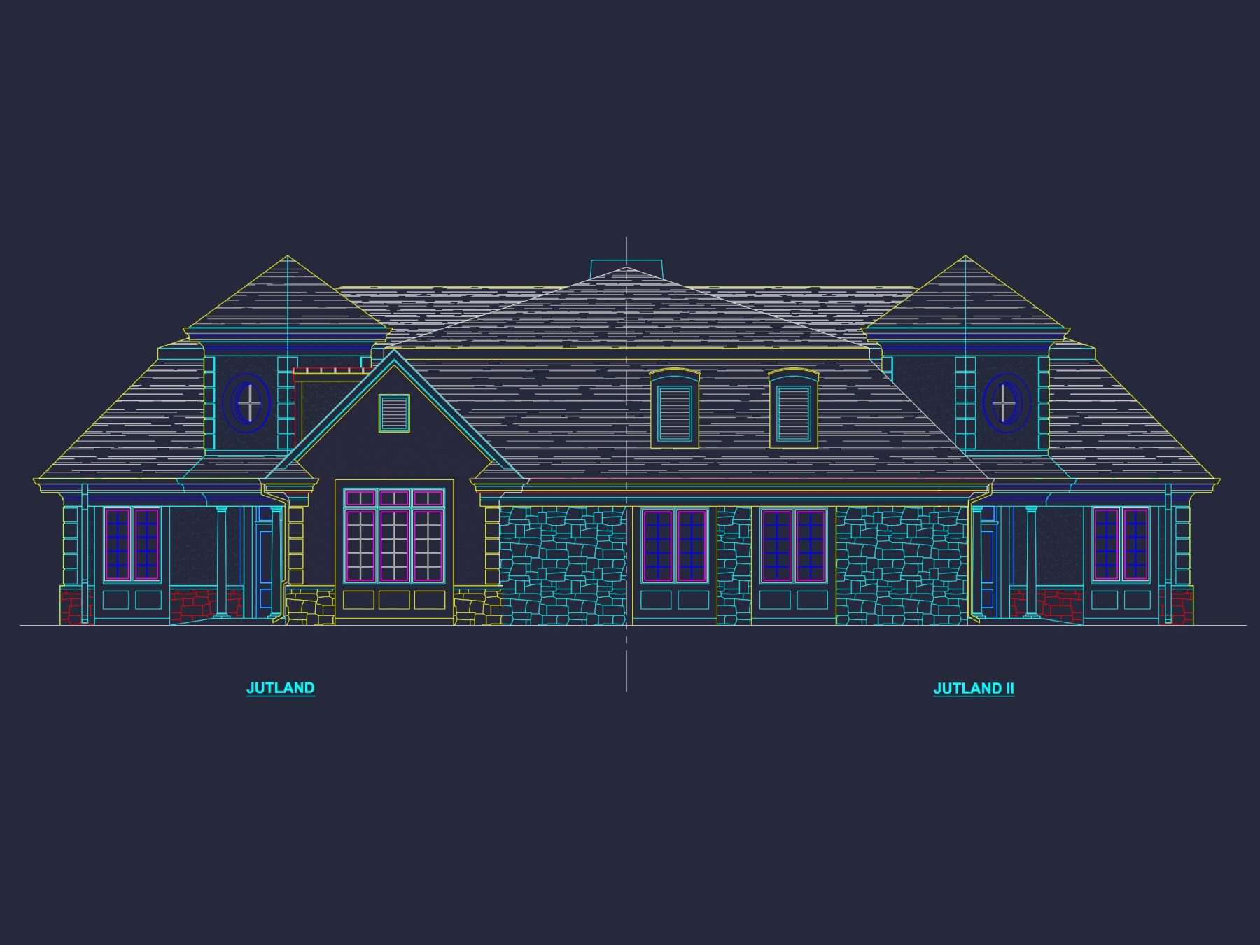Modern Duplex house Plan with Open Floor Plan Designs
