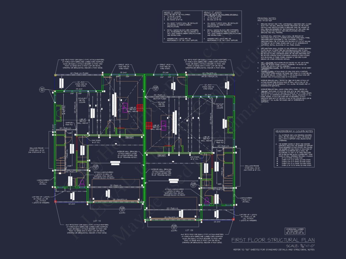 Modern Duplex house Plan with Spacious Floor Designs & CAD Blueprints