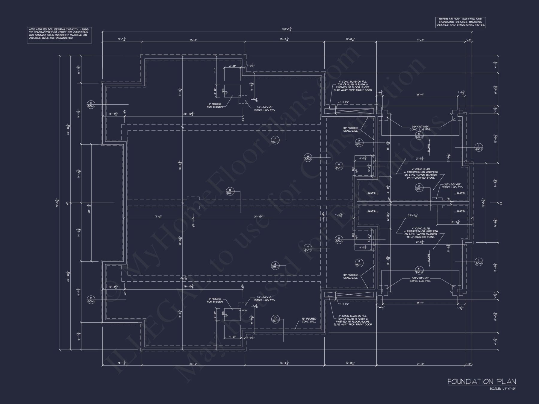 Modern Duplex house Plan – Spacious CAD Floor Designs