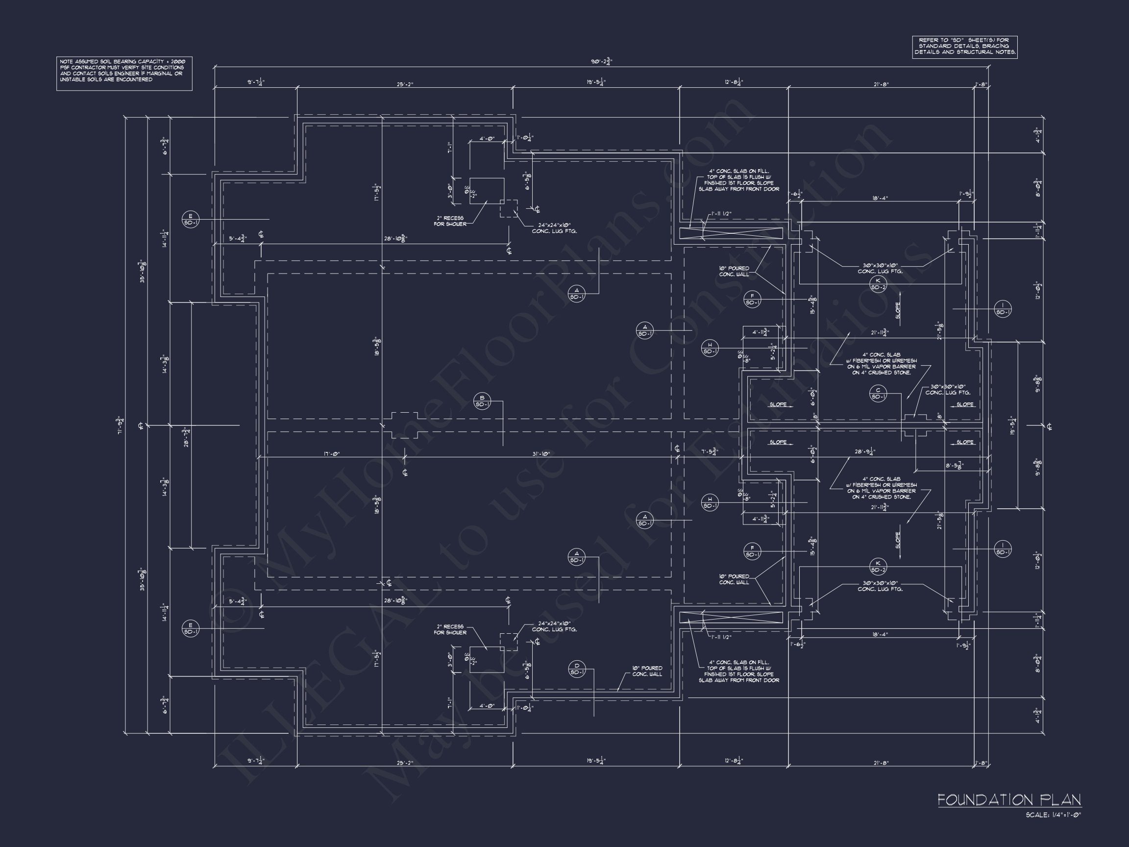Modern Duplex house Plan – Spacious CAD Floor Designs
