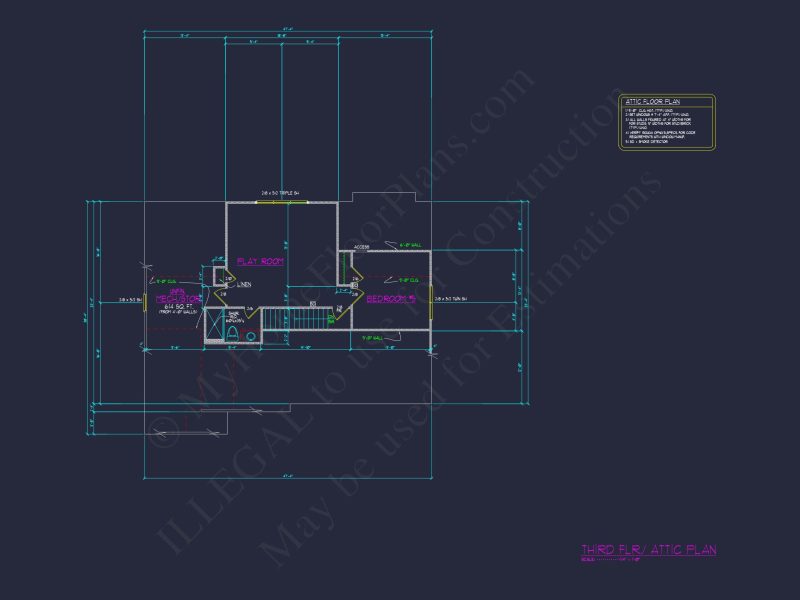 Modern Farmhouse house Plan with 5 Bedrooms and CAD Designs