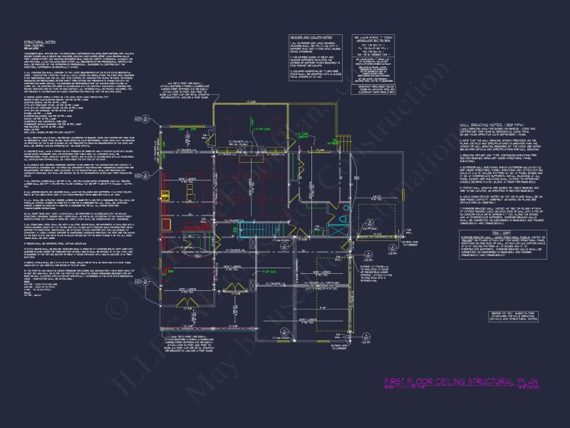 Modern Farmhouse house Plan with 5 Bedrooms and CAD Designs