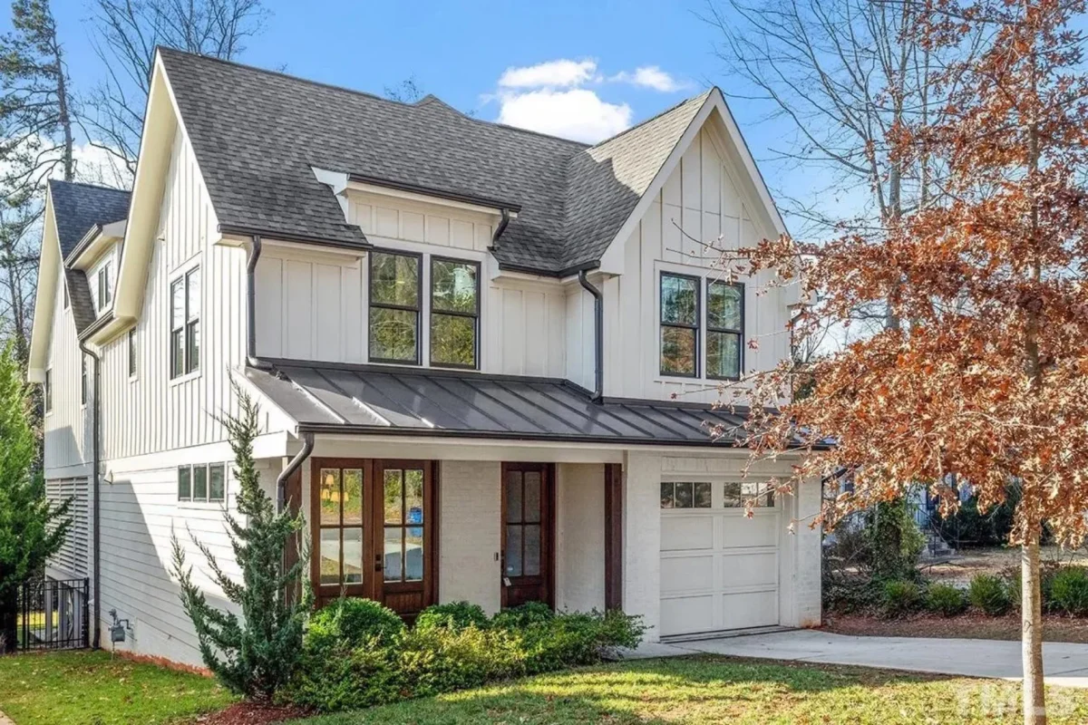 Modern Farmhouse house Plan with Bonus Room & Media Space
