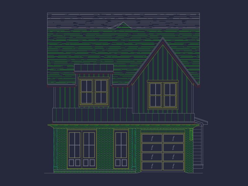 Modern Farmhouse house Plan with Bonus Room & Media Space