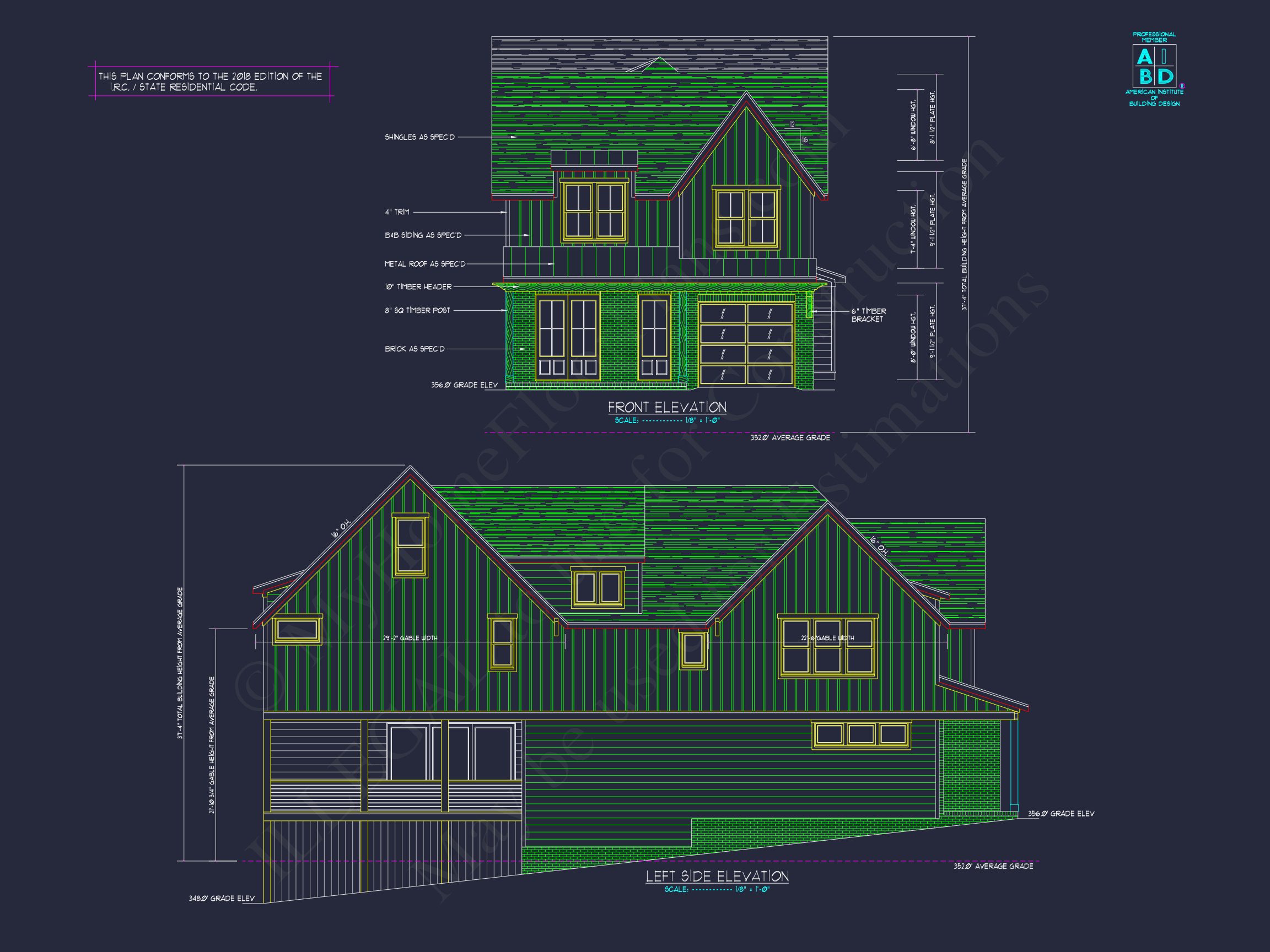 Modern Farmhouse Home Plan with Bonus Room & Media Space