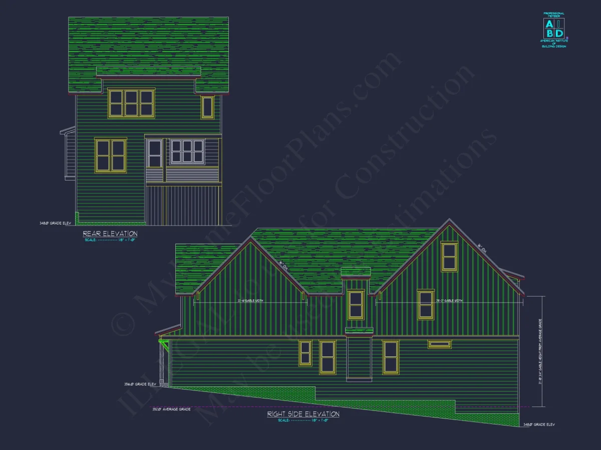 Modern Farmhouse house Plan with Bonus Room & Media Space