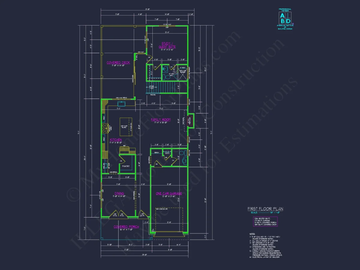 Modern Farmhouse house Plan with Bonus Room & Media Space