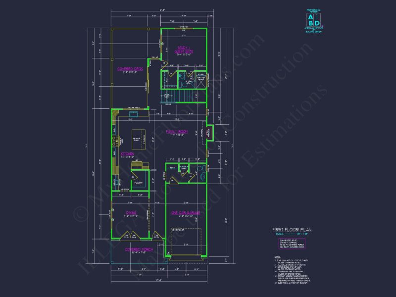 Modern Farmhouse house Plan with Bonus Room & Media Space