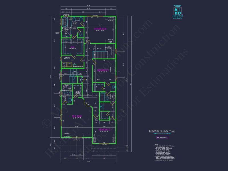 Modern Farmhouse house Plan with Bonus Room & Media Space