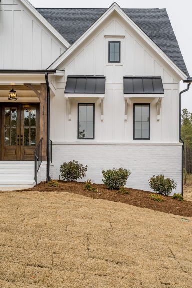 Modern Farmhouse house Plan with Open Floor Blueprint Designs