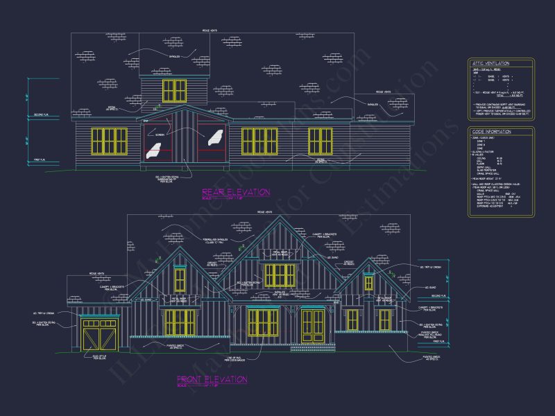 Modern Farmhouse house Plan with Open Floor Blueprint Designs