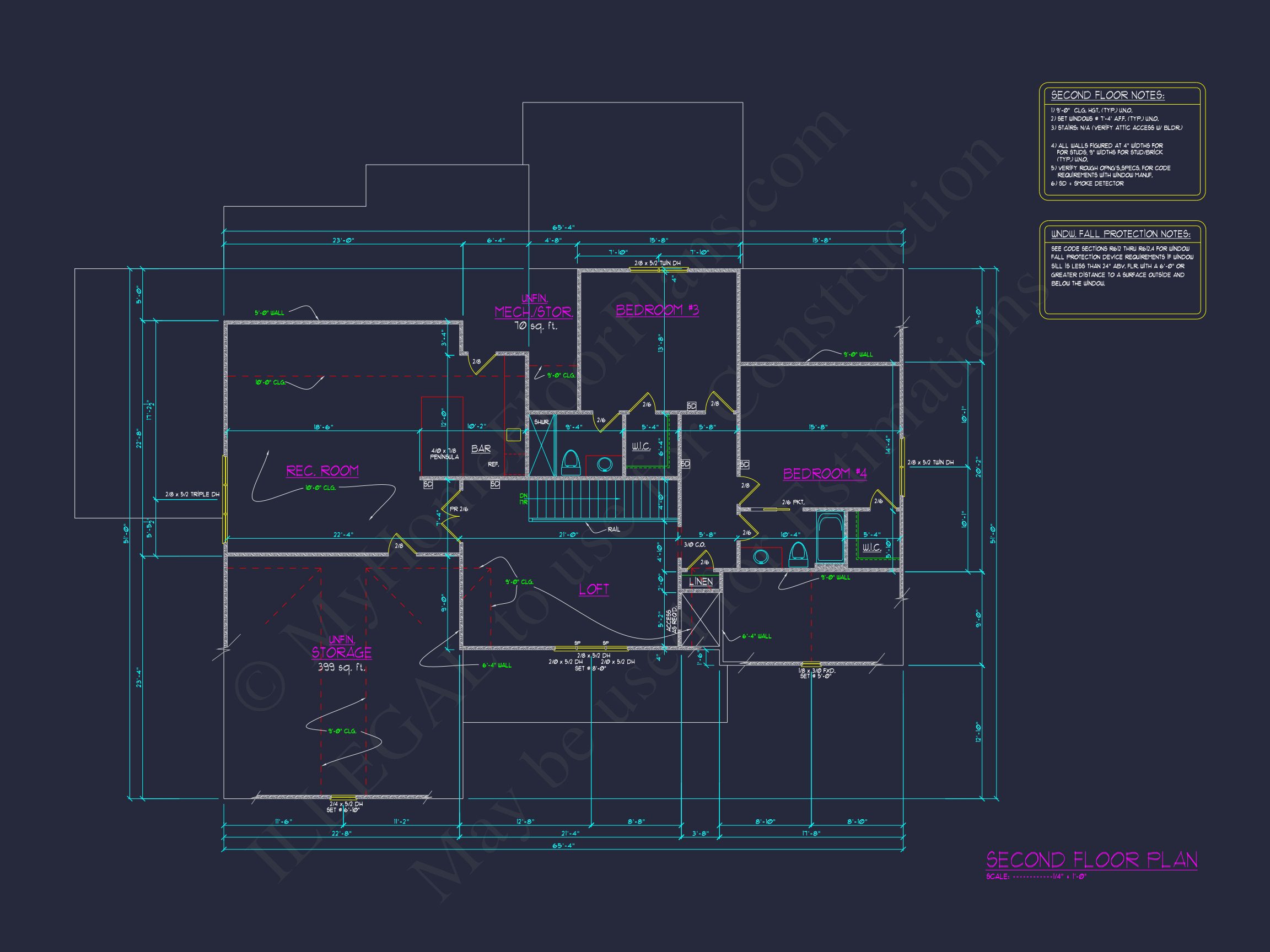 Modern Farmhouse house Plan with Open Floor Blueprint Designs