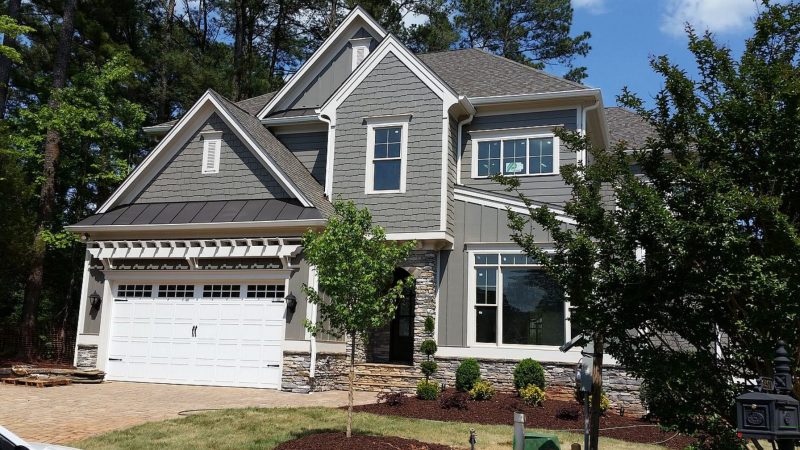 Modern Floor Plan with CAD Designs for 2-Story house Blueprints