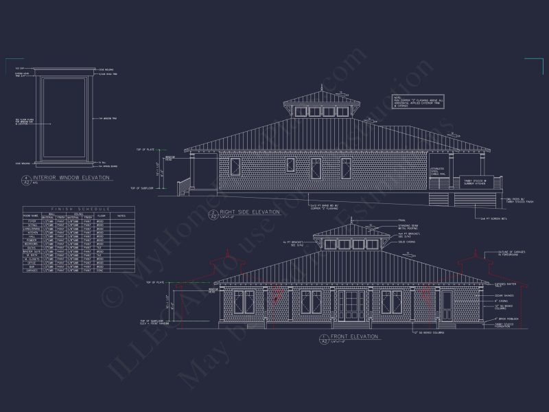 Modern Garage Blueprint with Workshop Space and Coastal Design