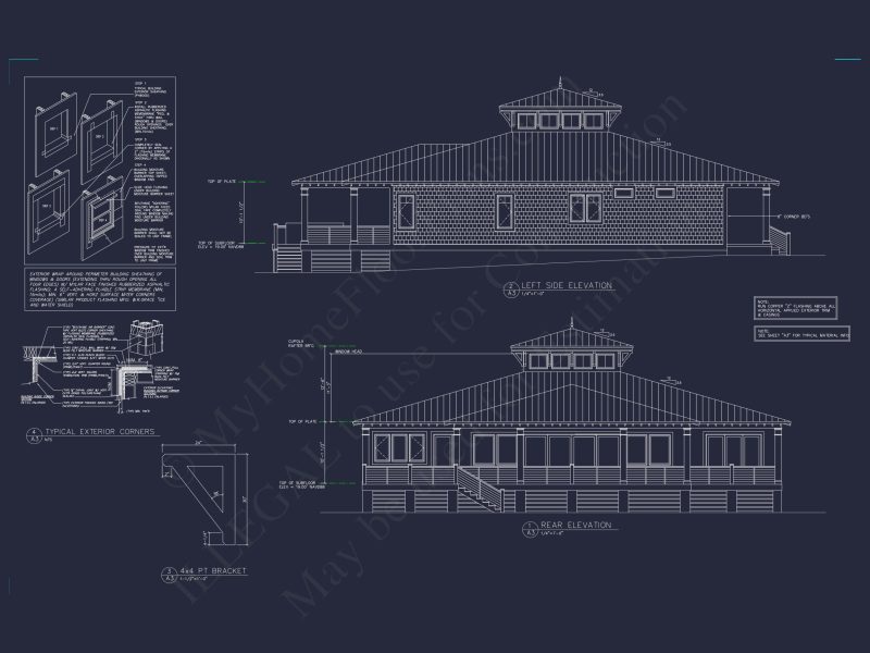 Modern Garage Blueprint with Workshop Space and Coastal Design