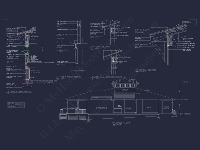 Modern Garage Blueprint with Workshop Space and Coastal Design