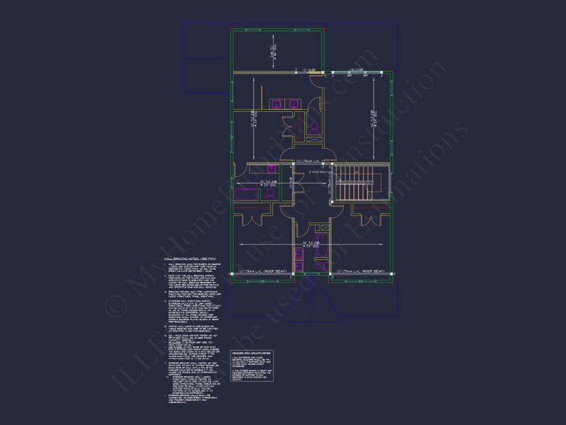 Modern Garage with Living Space Floor Plan and CAD Designs