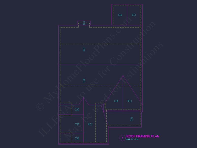 Modern house Design Blueprint: Spacious 2-Story Floor Plan