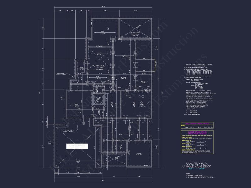 Modern house Design with Detailed Floor Plan and CAD Blueprints