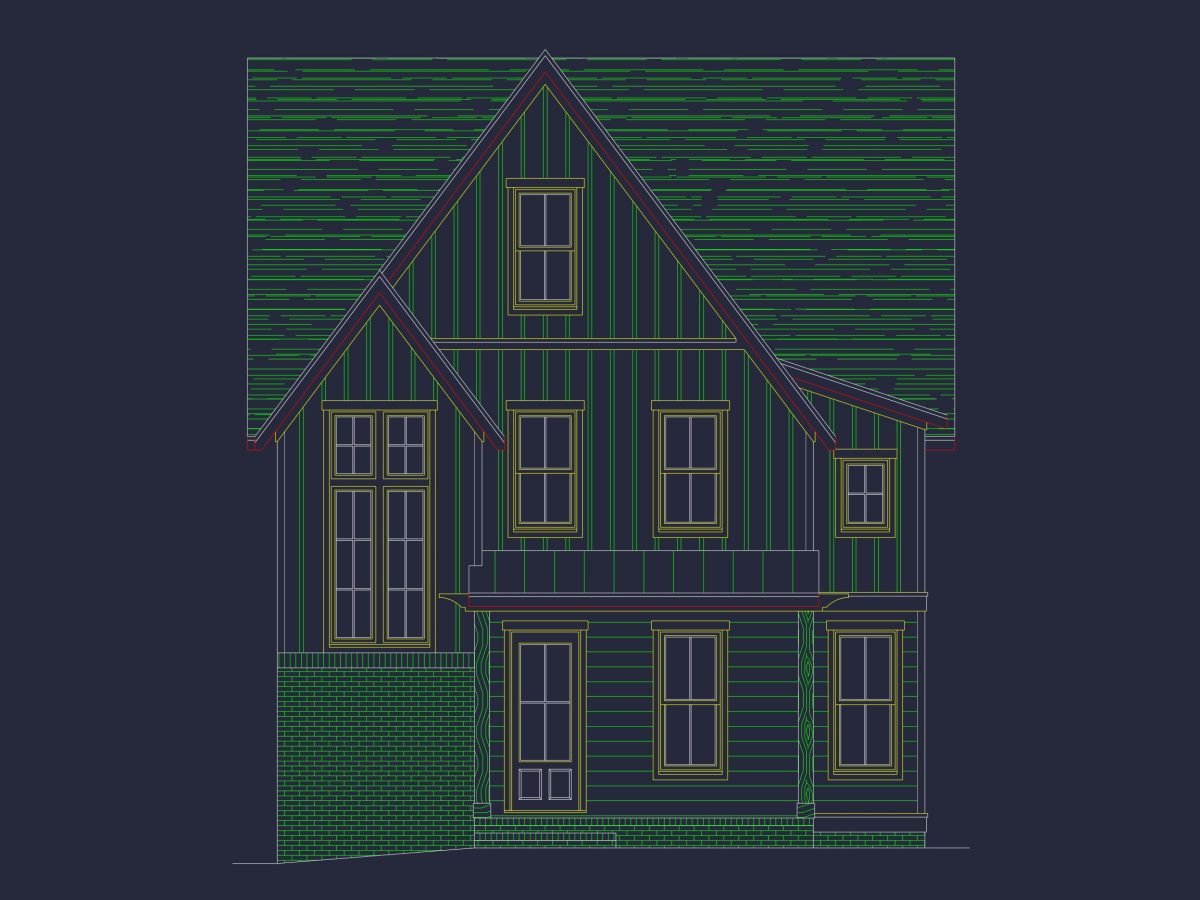 Modern house Floor Plan - Architectural Blueprint Designs
