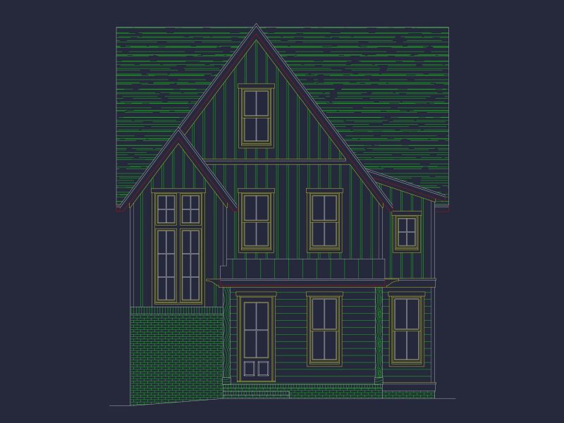 Modern house Floor Plan - Architectural Blueprint Designs