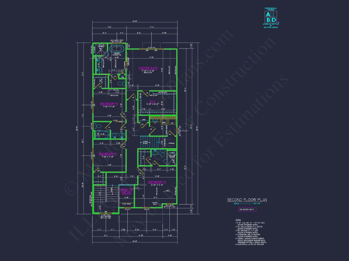 Modern house Floor Plan - Architectural Blueprint Designs
