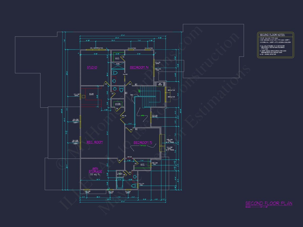 Modern house Floor Plan Blueprint: CAD Architecture Designs