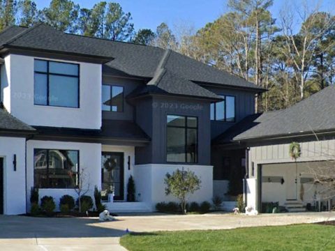 Modern house Floor Plan Blueprint: CAD Architecture Designs