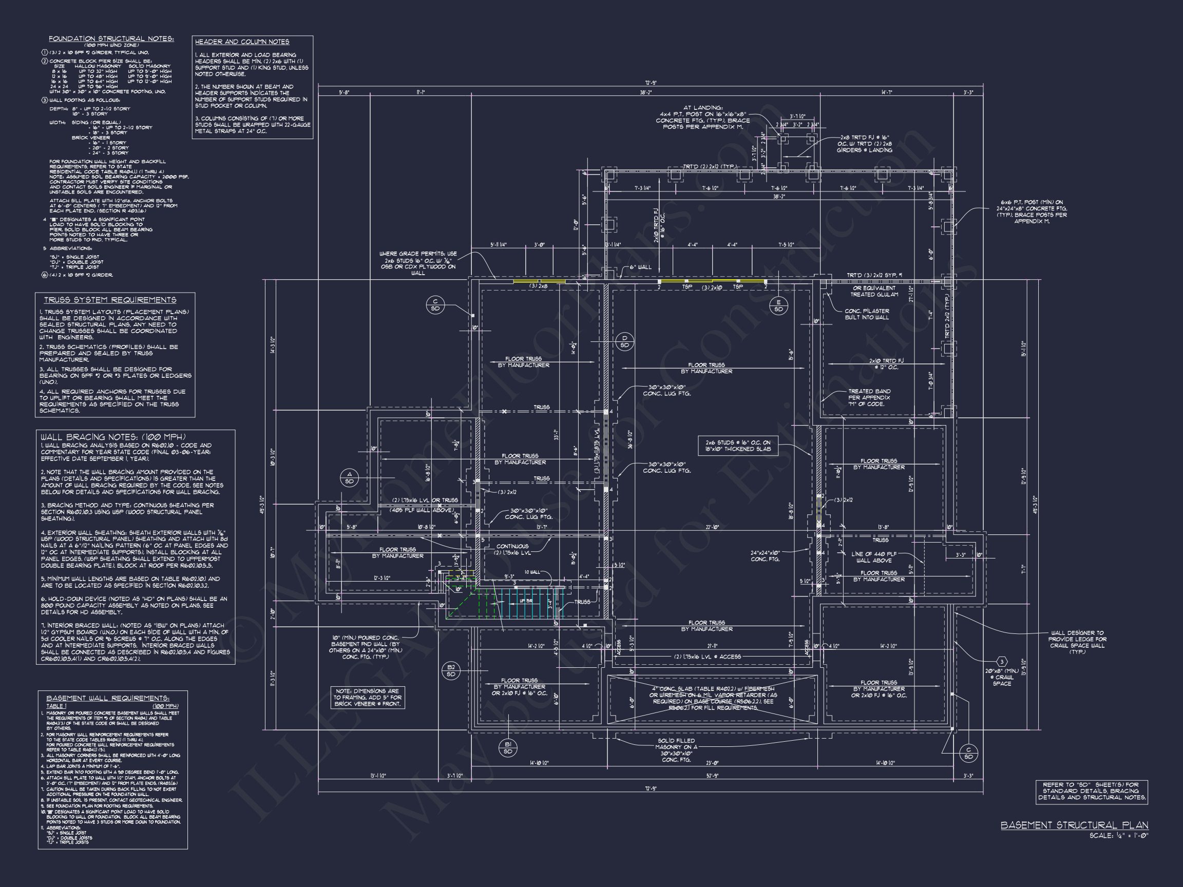 Modern house Floor Plan: Custom Blueprint with 1.5 Stories