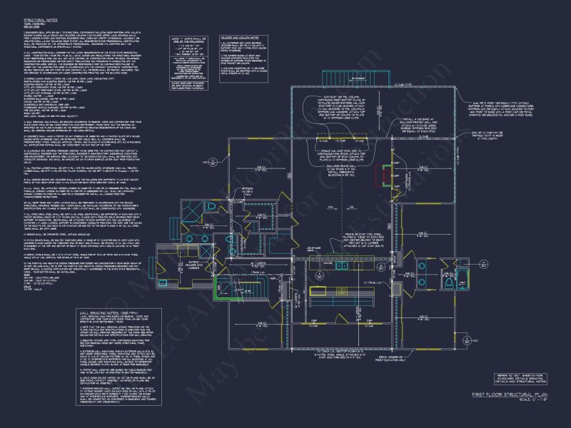 Modern house Floor Plan: Custom Blueprint with 1.5 Stories