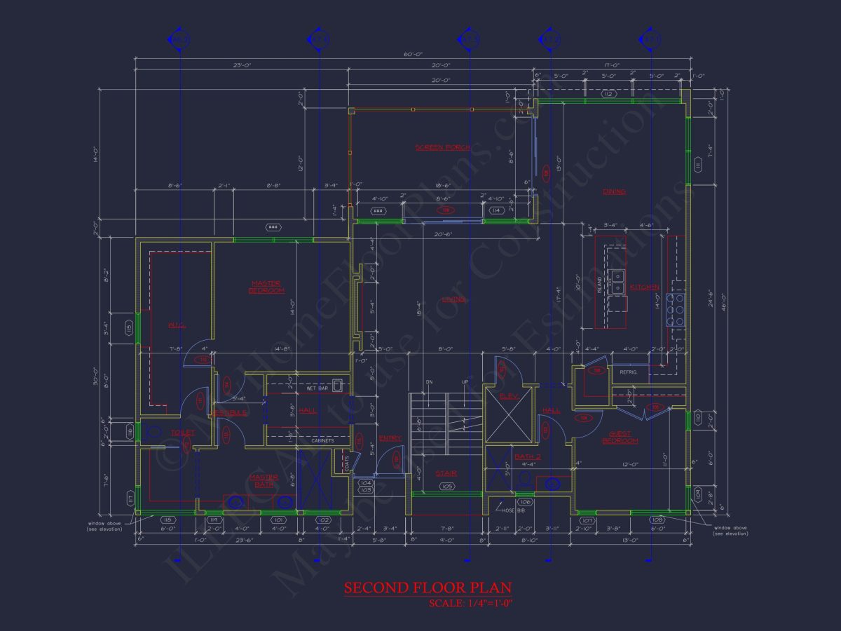 Modern house Floor Plan with 3 Stories and Contemporary Designs