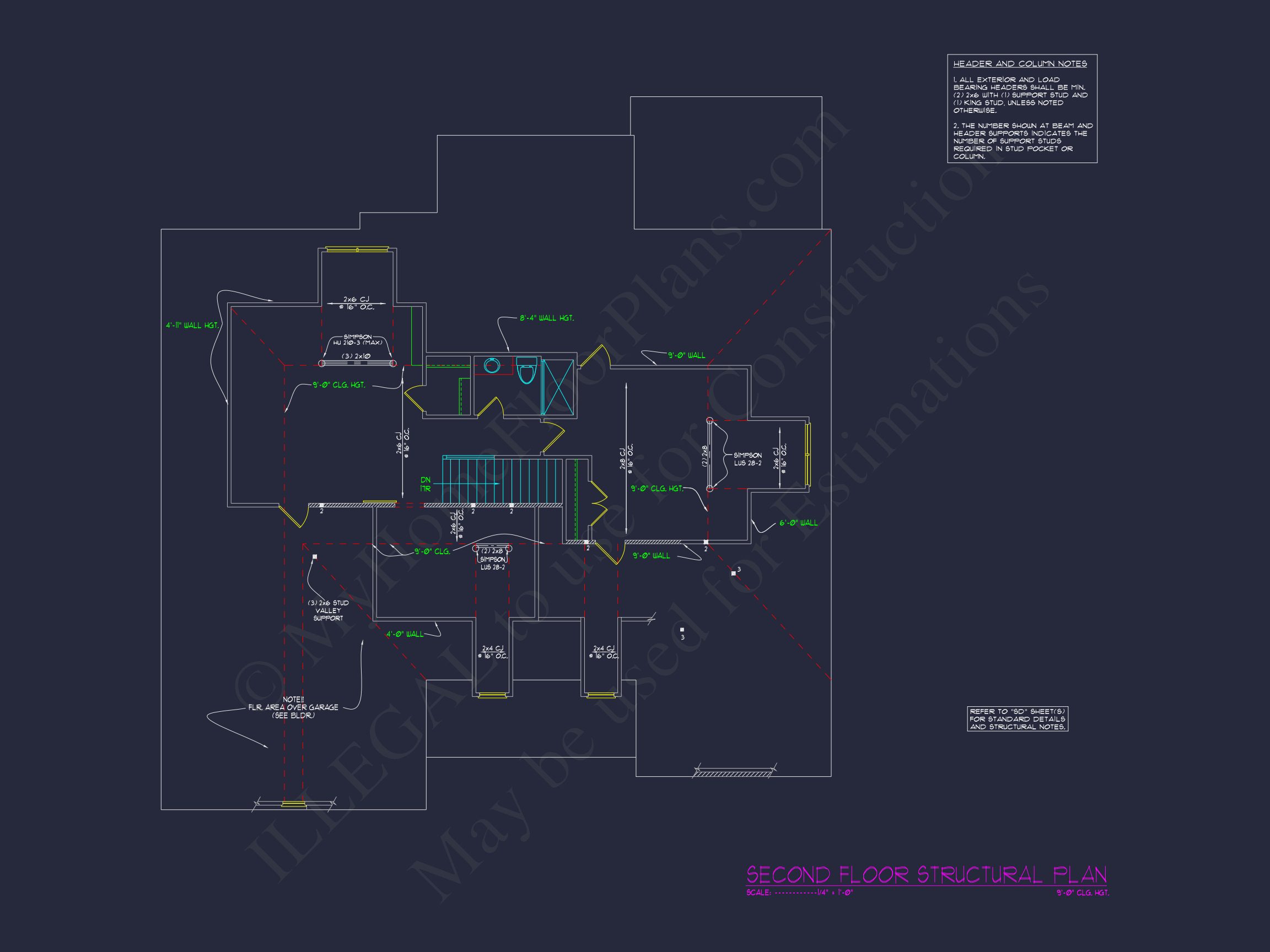 Modern house Floor Plan with 4 Bedrooms,CAD Designs & Features