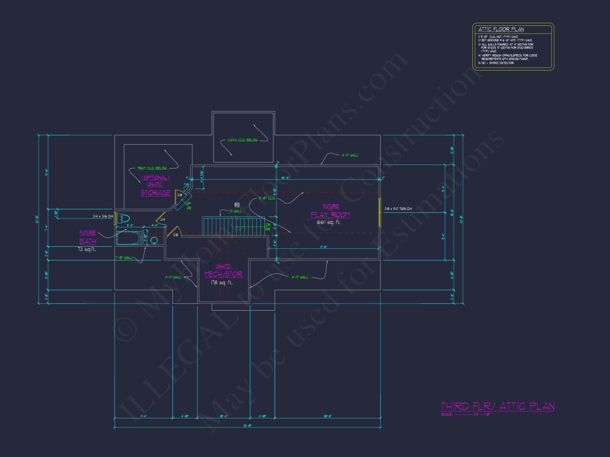 Modern house Floor Plan with 5 Bedrooms, Blueprint & Designs