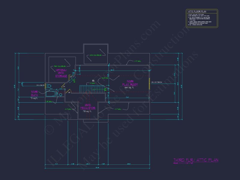 Modern house Floor Plan with 5 Bedrooms, Blueprint & Designs