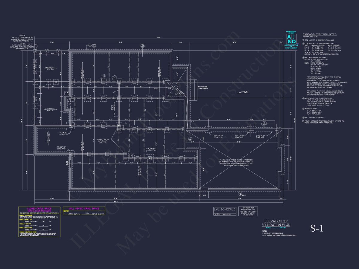 Modern house Floor Plan with CAD Blueprint for 2-Story Design