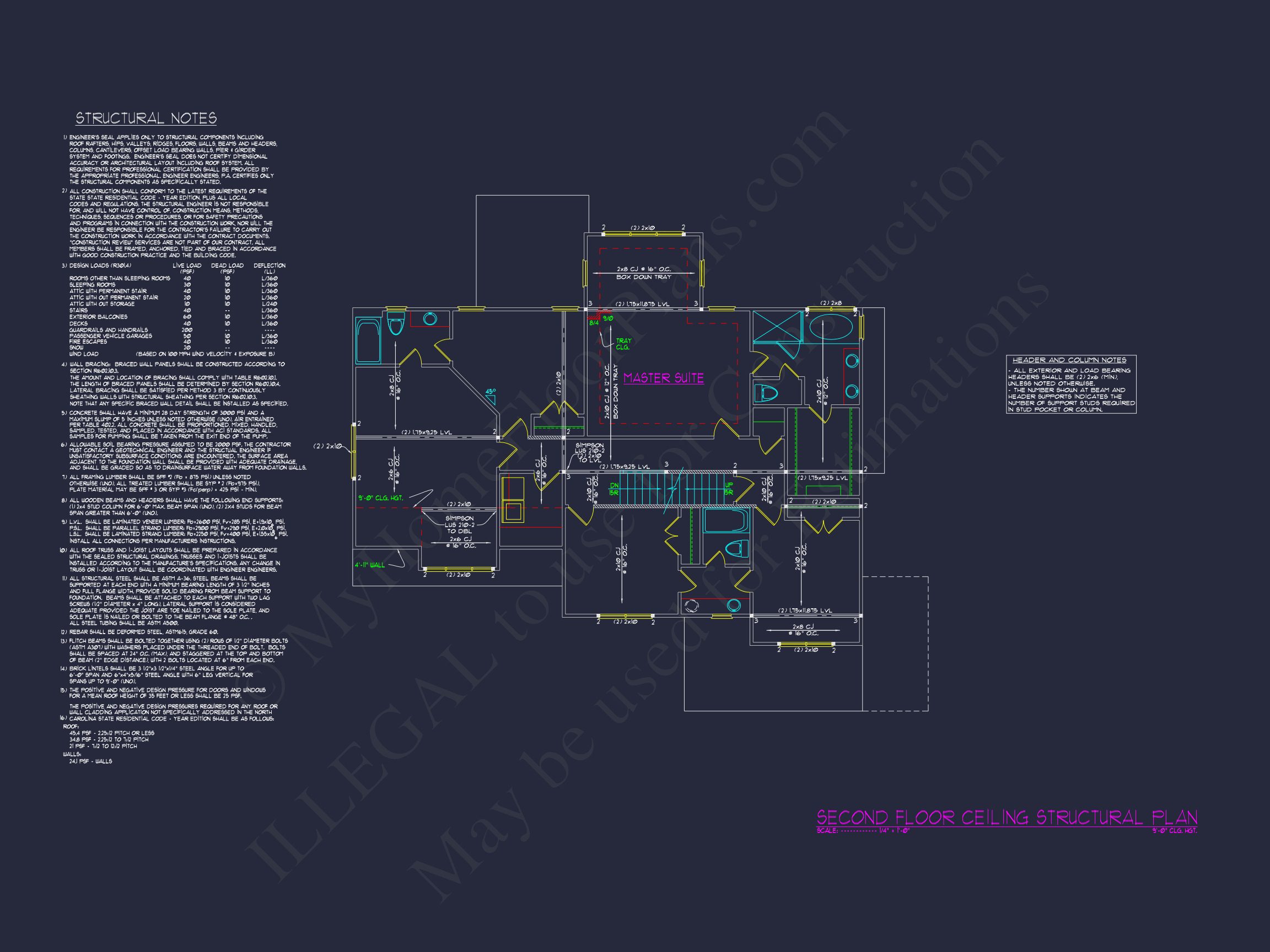 Modern house Floor Plan with Detailed CAD Architecture Designs