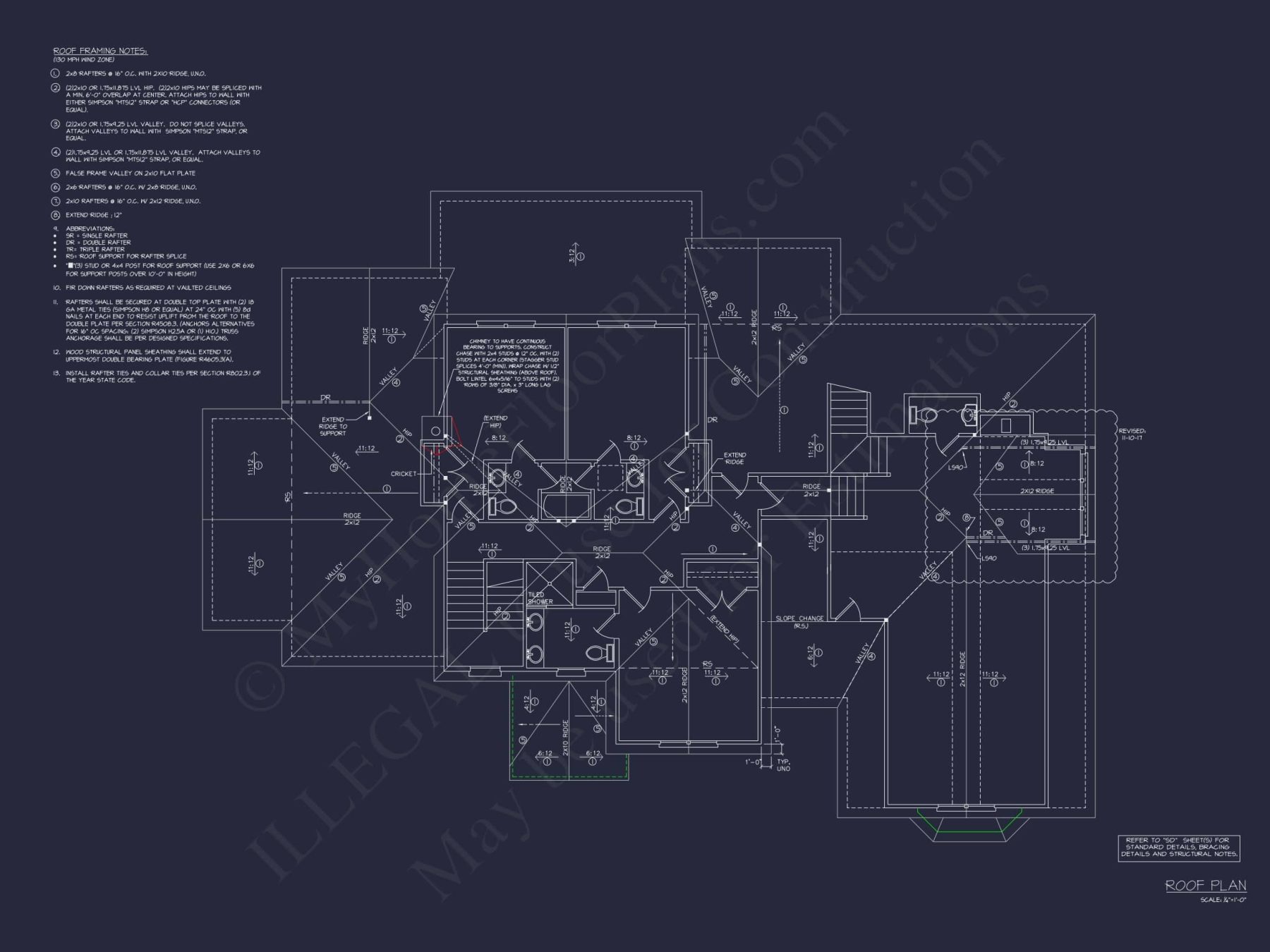 Modern house Floor Plan with Luxury CAD Blueprint Designs