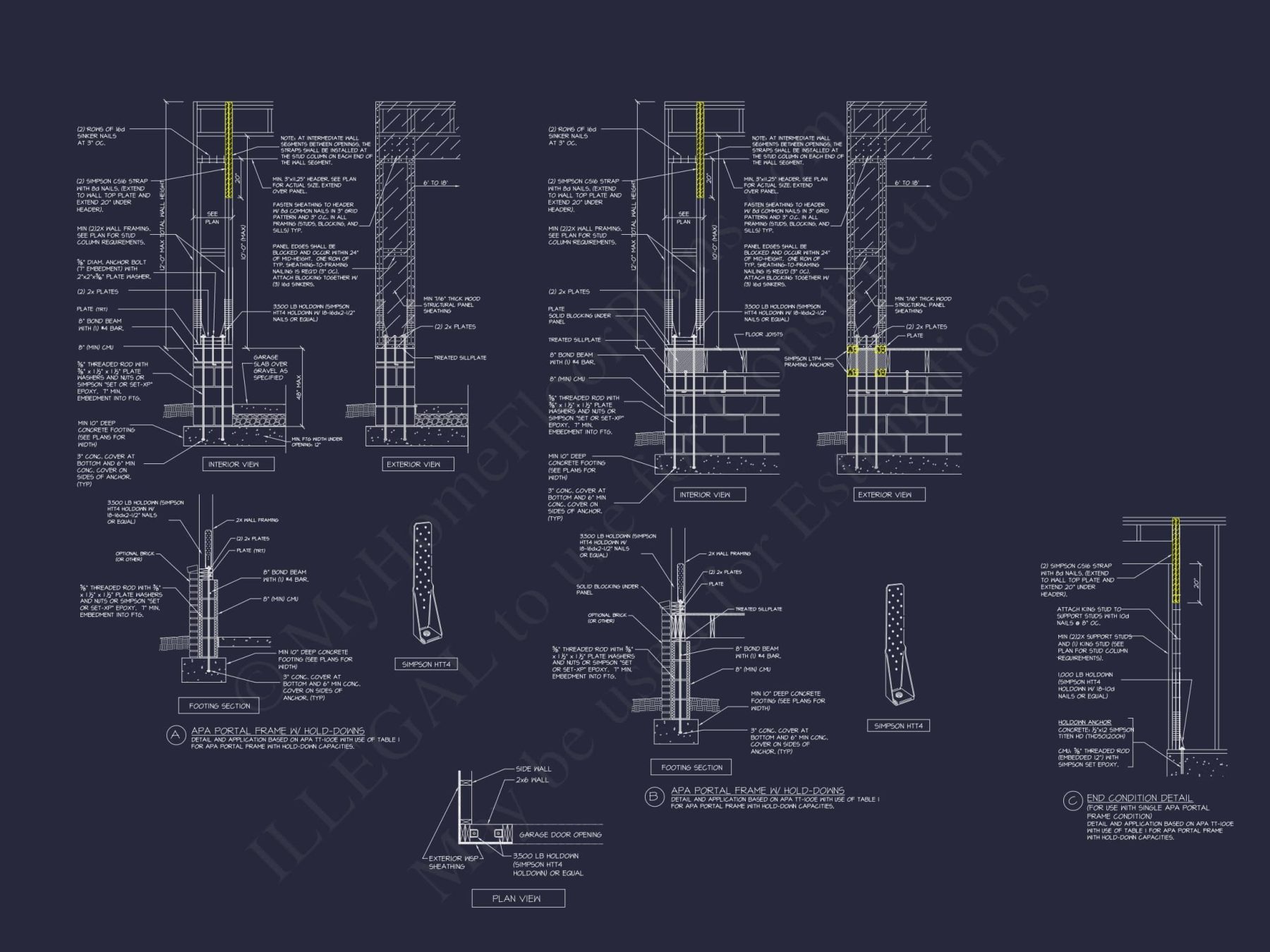 Modern house Floor Plan with Luxury CAD Blueprint Designs