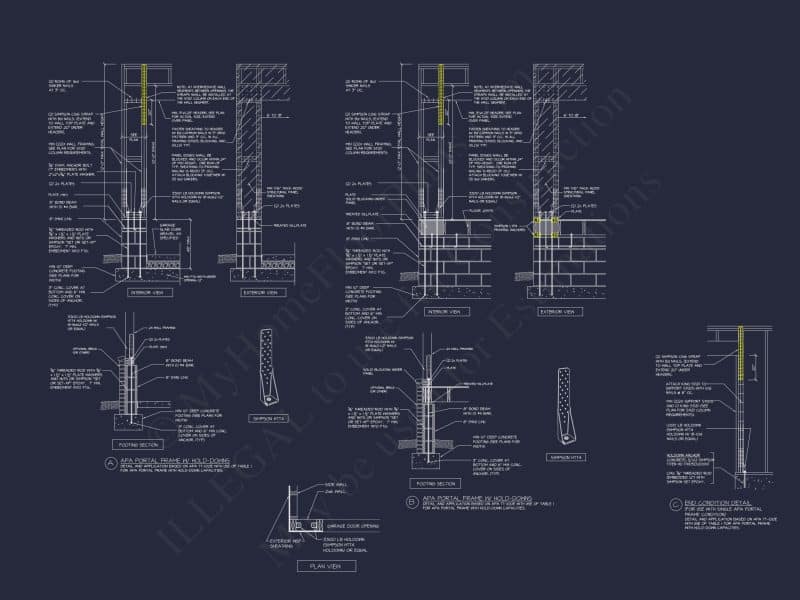 Modern house Floor Plan with Luxury CAD Blueprint Designs