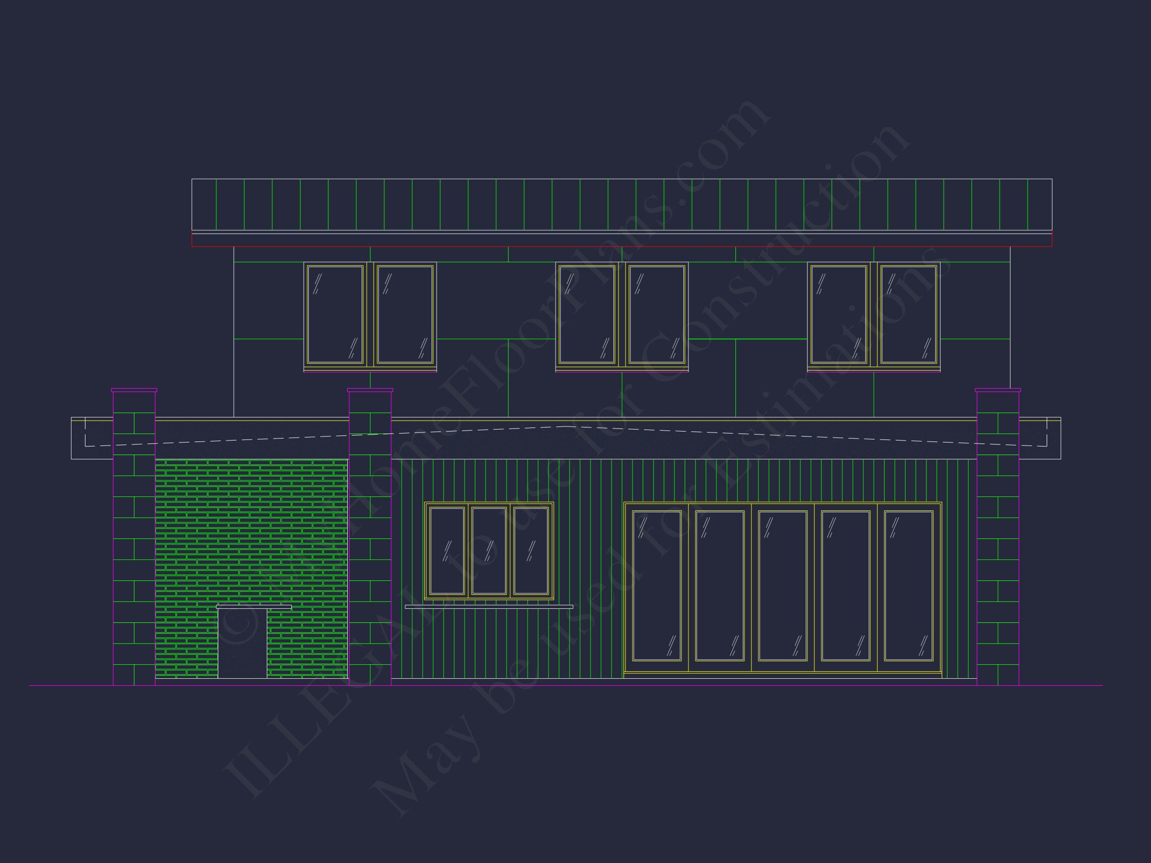 Modern house Floor Plan with Luxury Features and CAD Designs