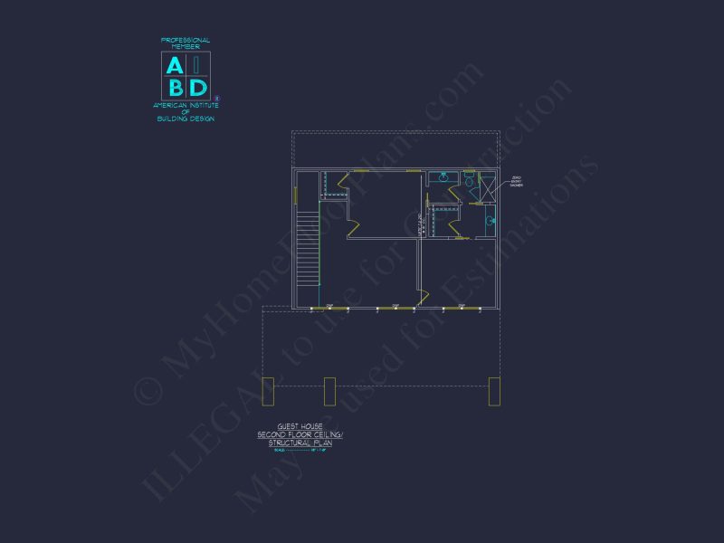 Modern house Floor Plan with Luxury Features and CAD Designs