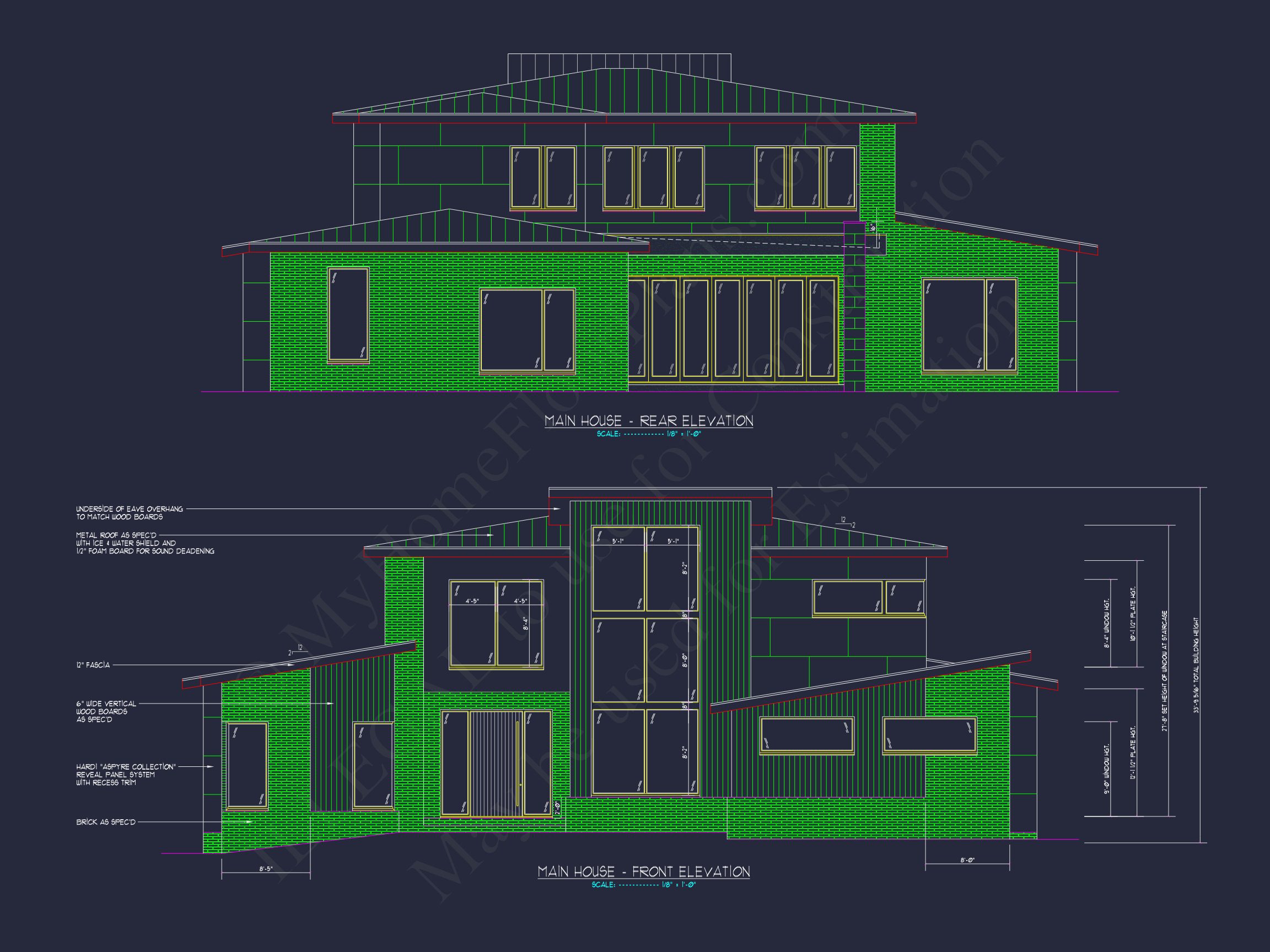 Modern house Floor Plan with Luxury Features and CAD Designs