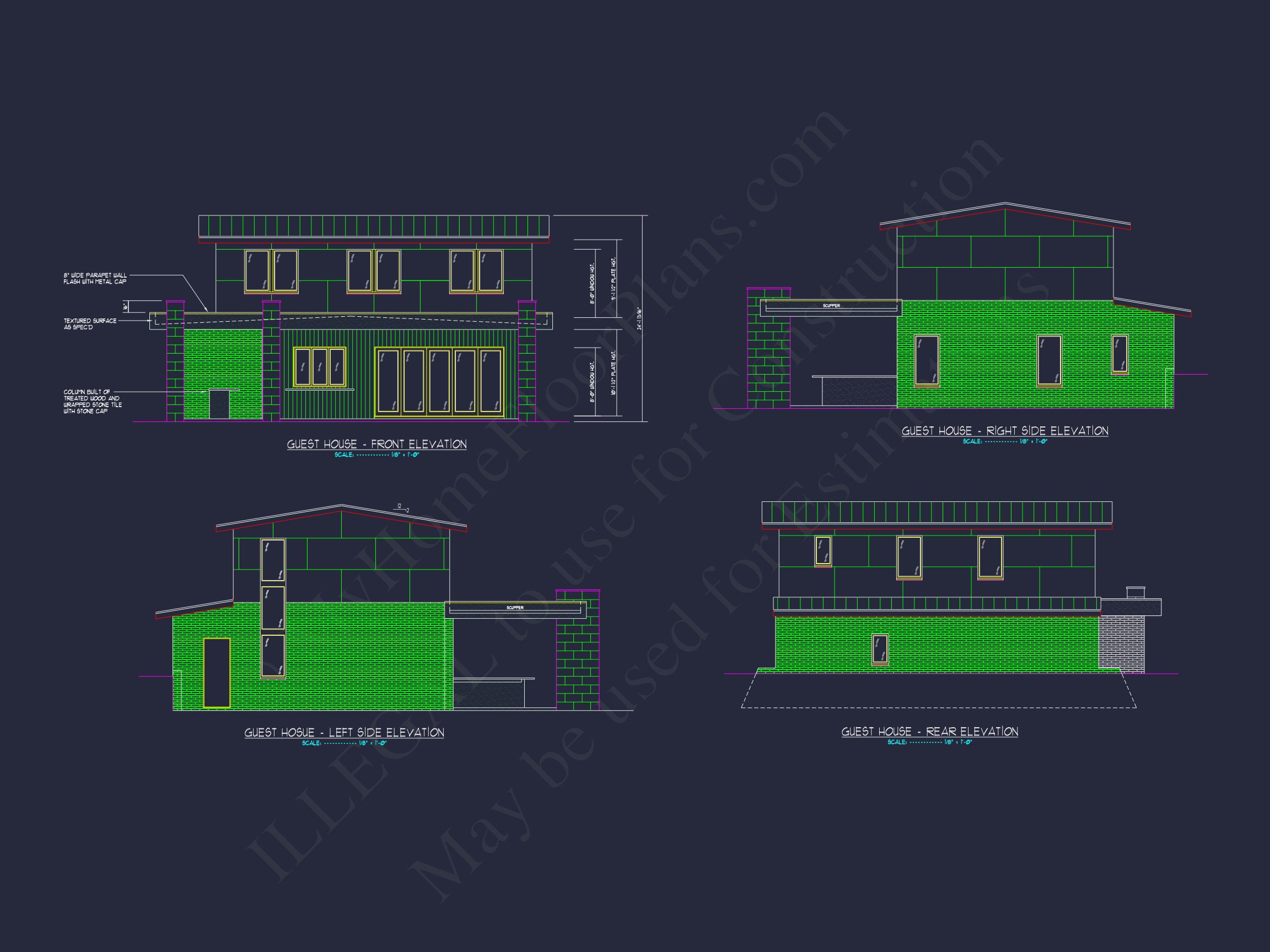 Modern house Floor Plan with Luxury Features and CAD Designs