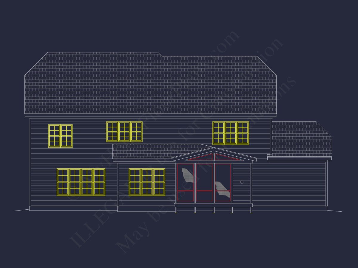 Modern house Floor Plan with Spacious Blueprint Designs