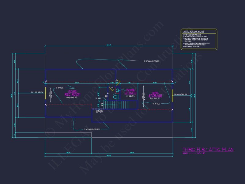 Modern house Floor Plan with Spacious Blueprint Designs