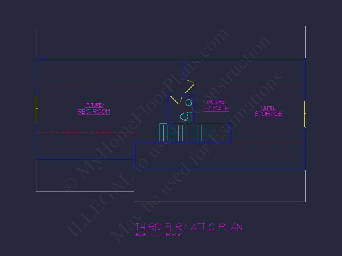 Modern house Floor Plan with Spacious Blueprint Designs