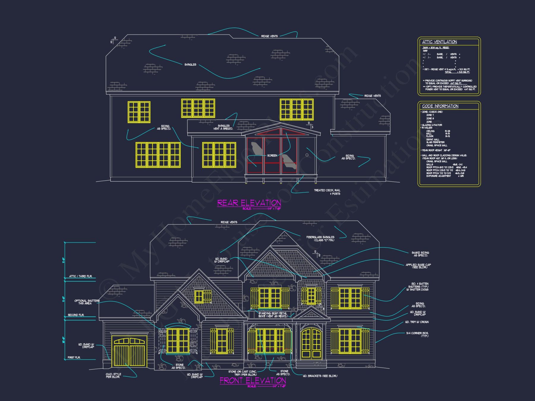 Modern house Floor Plan with Spacious Blueprint Designs