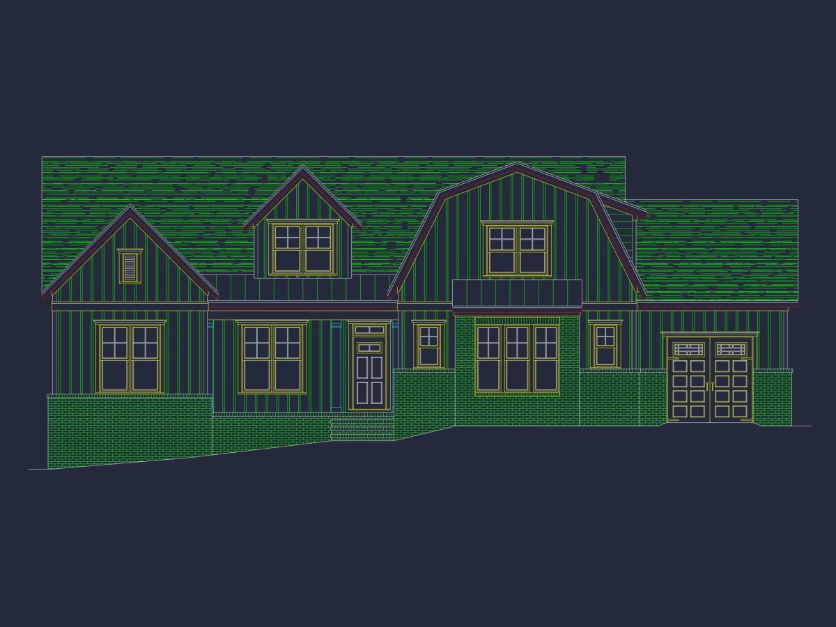 Modern house Plan