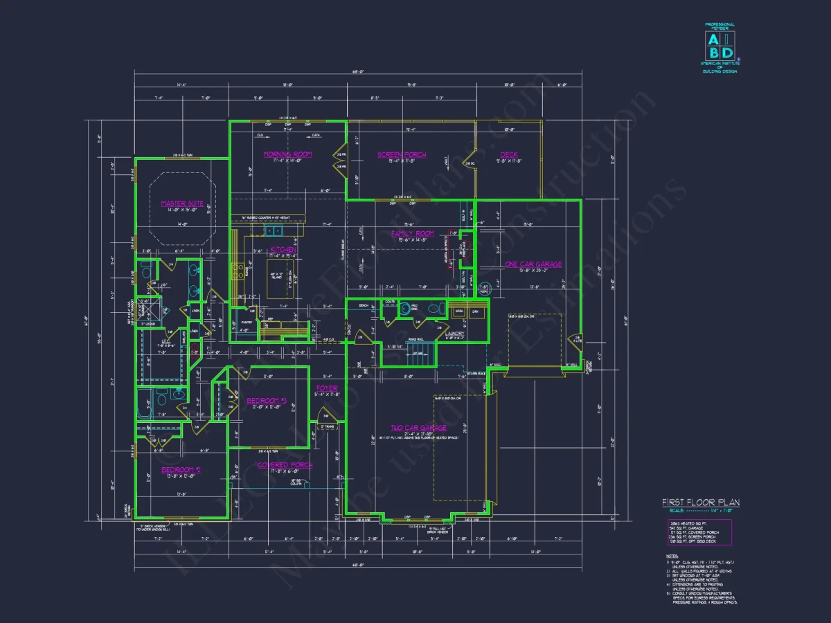 Modern house Plan